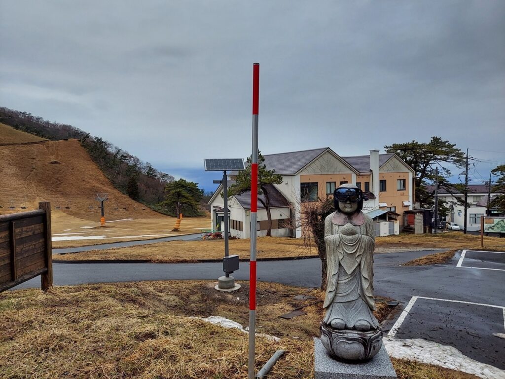 だいせんホワイトリゾートの一息地蔵の画像