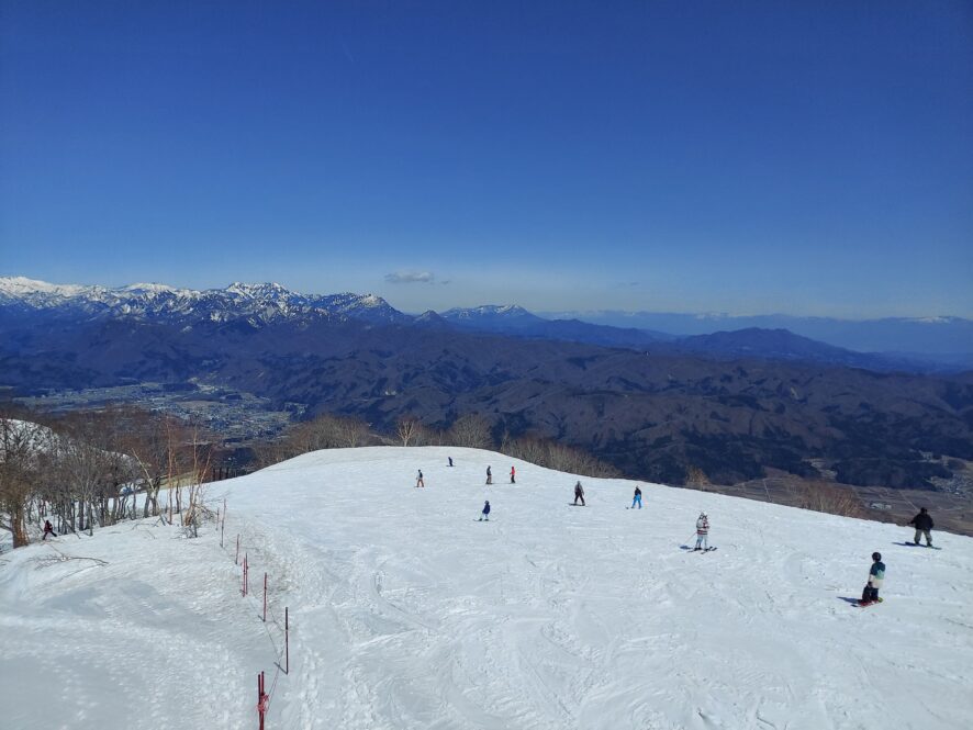 白馬五竜スキー場のコース
