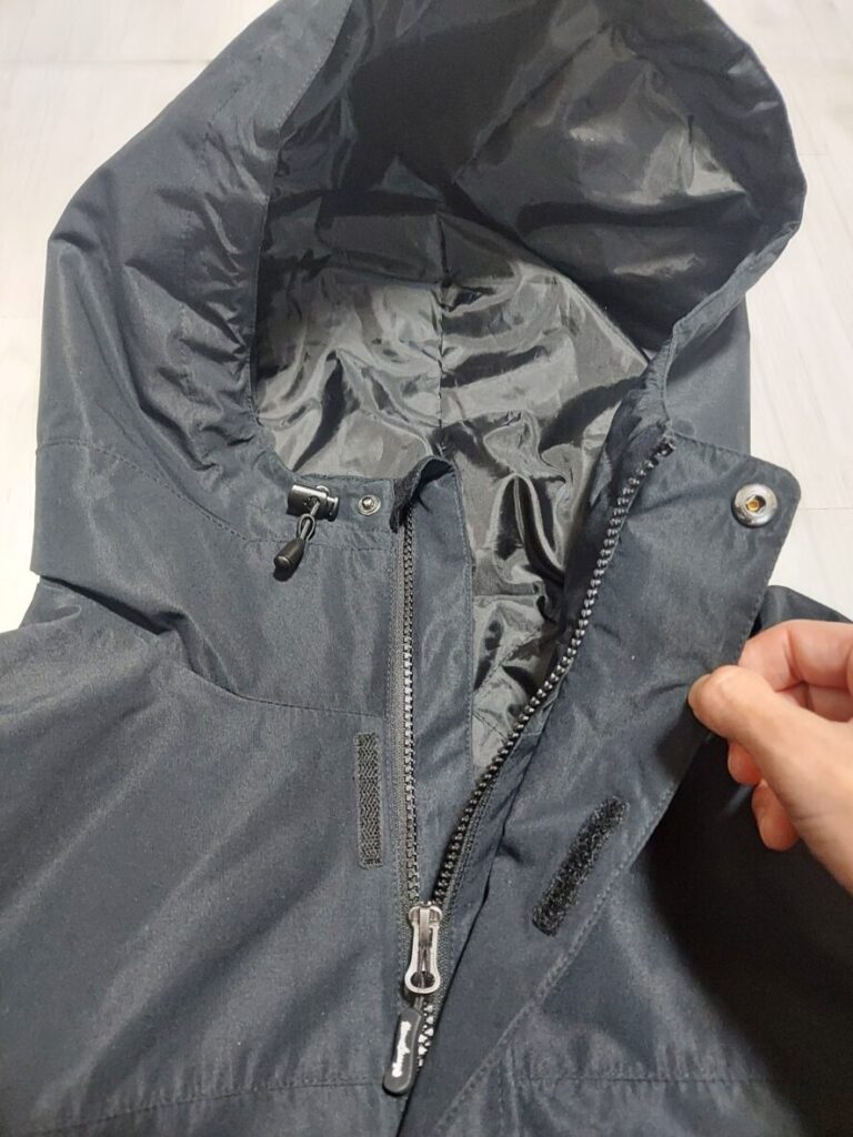 フロントファスナー