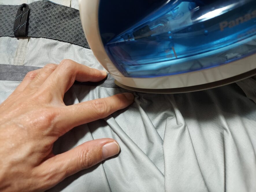 シームテープの貼り替え